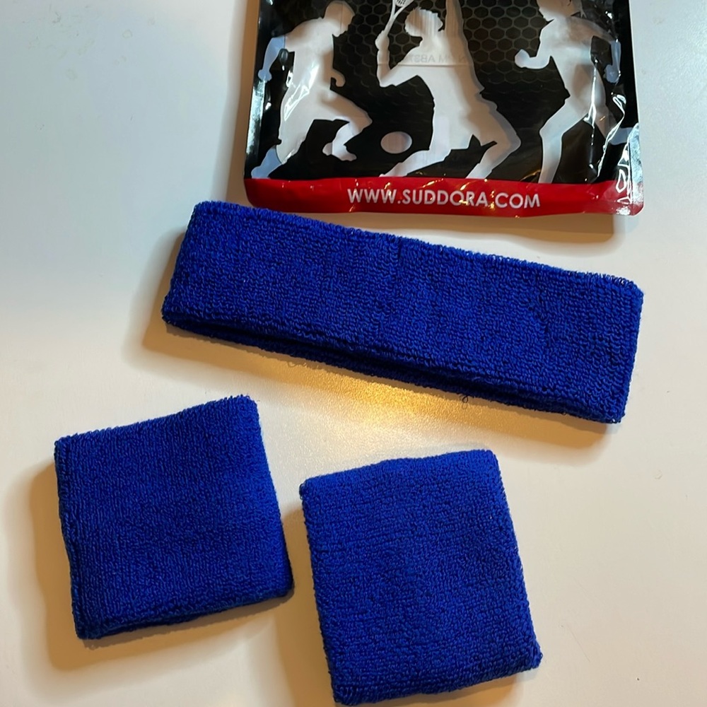 Suddora HEADBAND / WRISTBAND SET blue